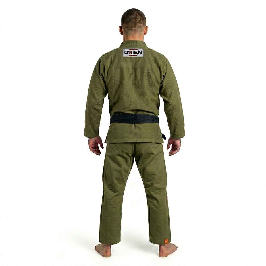 OD green bjj gi back side