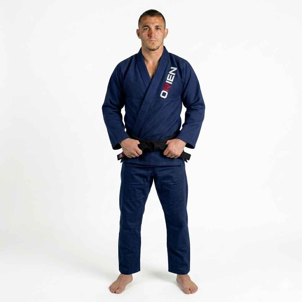 Navy dark blue bjj kimono