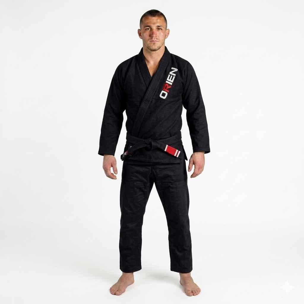 Solid bjj gi black